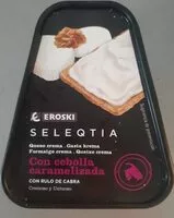 Mängden socker i Queso crema con cebolla caramelizada