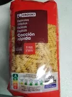 Mängden socker i Espirales coccion rapida