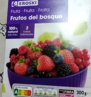 Mängden socker i Frutos del bosque