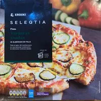 Mängden socker i Pizza verduras asadas