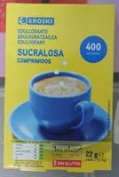 Mängden socker i Edulcorante Sucralosa Comprimidos