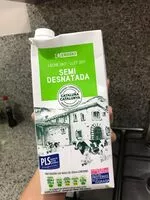 Mängden socker i Leche semidesnatada