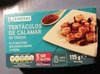 Mängden socker i Tentáculos de calamar
