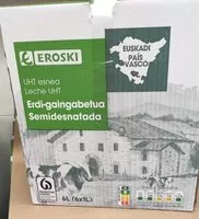 Mängden socker i Leche Semidesnatada