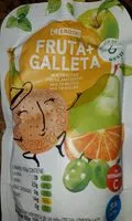 Mängden socker i Fruta + galleta multifrutas