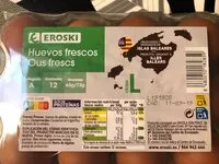 Mängden socker i Huevos frescos