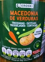 Mängden socker i Macedonia de verduras