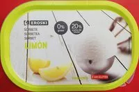 Mängden socker i Sorbete de limón