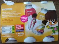 Mängden socker i Activitas fresa plátano