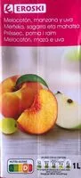 Mängden socker i Zumo de melocoton, manzana y uva