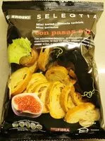 Mängden socker i Mini tostas con pasas e higos