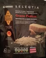 Mängden socker i Grana Padano escamas de queso