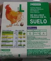 Mängden socker i Huevos frescos