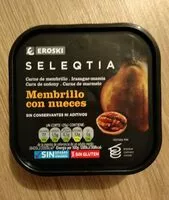 Mängden socker i Membrillo con nueces