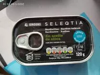 Mängden socker i Sardinillas en aceite de oliva