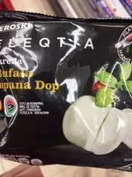 Mängden socker i Mozzarella di bufala campana