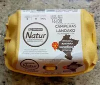 Mängden socker i Huevos gallinas camperas