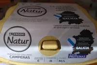 Mängden socker i Huevos de gallinas camperas