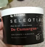 Mängden socker i Seleqtia flor de sal de camargue