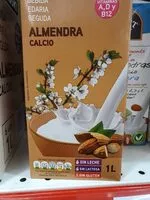 Mängden socker i Bebida almendra