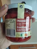 Mängden socker i Ensalada de pimientos del piquillo asados con cebolla