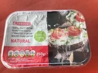 Mängden socker i Queso para untar natural