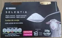 Mängden socker i Yogur natural con leche de oveja