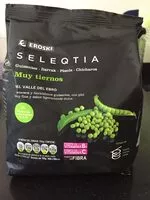 Mängden socker i Guisantes muy tiernos del valle del Ebro