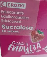 Mängden socker i Edulcorante sucralosa en sobres