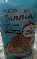 Mängden socker i Plumas integrales