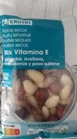 Mängden socker i Mix vitamina E