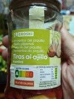 Mängden socker i Pimientos del Piquillo tiras al ajillo