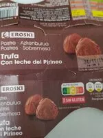 Mängden socker i Postre de trufa con leche del Pirineo