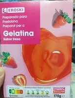 Mängden socker i Preparado para gelatina fresa