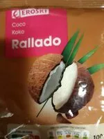 Mängden socker i Coco rallado