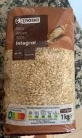 Mängden socker i Arroz integral