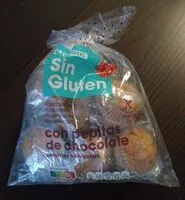 Mängden socker i Magdalenas con pepitas de chocolate