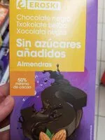 Mängden socker i Chocolate negro sin azúcares con almendras