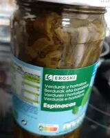 Mängden socker i Espinacas