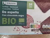 Mängden socker i Tortitas de espelta y chocolate negro