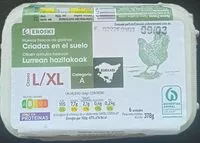 Mängden socker i Huevos frescos de gallinas L/XL