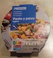 Mängden socker i Ensalada pasta y pavo