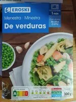 Mängden socker i Menestra de verduras