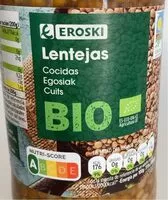 Mängden socker i Lentejas cocidas