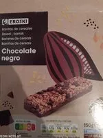Mängden socker i Barritas de cereales chocolate negro