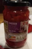 Mängden socker i Pimientos rojos en tiras al ajillo