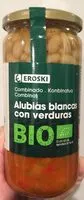 Mängden socker i Alubias blancas con verduras BIO