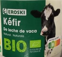 Mängden socker i Kéfir de leche de vaca