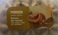 Mängden socker i Helado crema dulce de leche