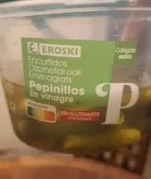 Mängden socker i Pepinillos en vinagre